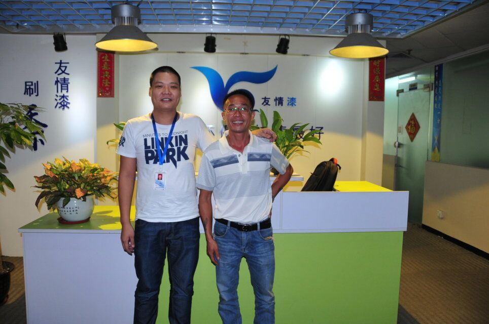 友情漆誠意待客，共謀合作發(fā)展